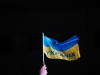 Фаны принесли на концерт украинские флаги